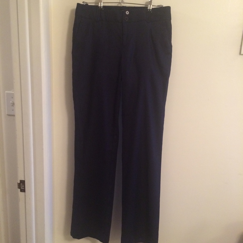 Elevenses Anthropologie Pants - Navy, Size 6